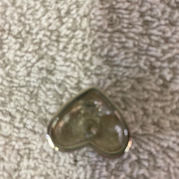 Swarovski Heart Brooch with Red, Blue, and Silver Crystals - Picture 4 of 4